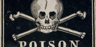 Vintage Poison Label Design