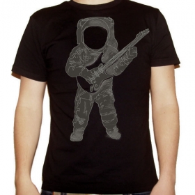 Astroschool on Stellar Black t-shirt