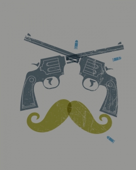 still-life-with-mustache-and-guns