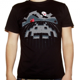 CropPixels on Stellar Black t-shirt - shirtPreview